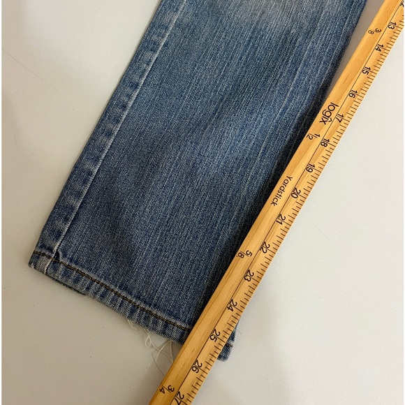Levi's Boys 514 Straight Denim Jeans Blue Size 12R - Picture 12 of 17